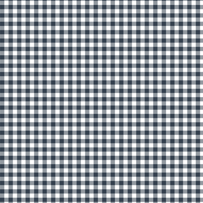 Everyday August Gingham - Navy